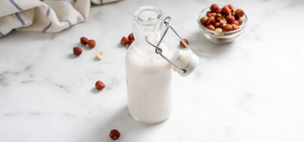 Homemade Hazelnut Milk