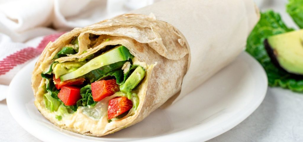 Hummus & Veggie Wrap