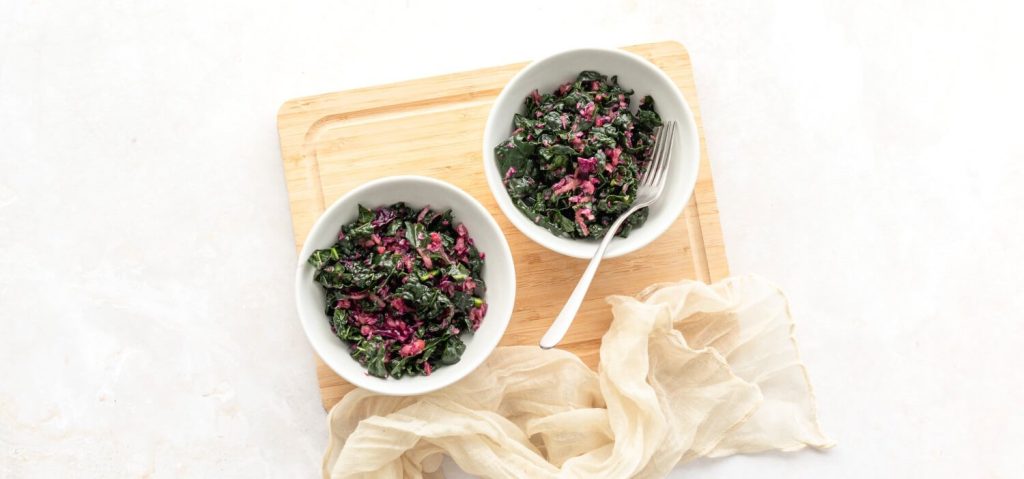 Kale, Apple & Cabbage Salad