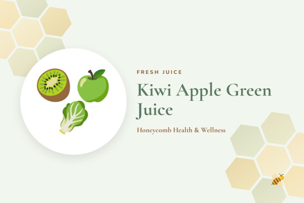 Kiwi Apple Green Juice