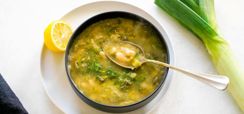 Leek & White Bean Soup