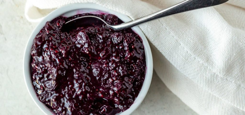 Lemon Blueberry Chia Jam
