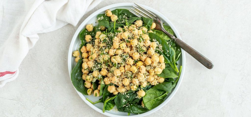 Lemony Chickpea & Herb Salad