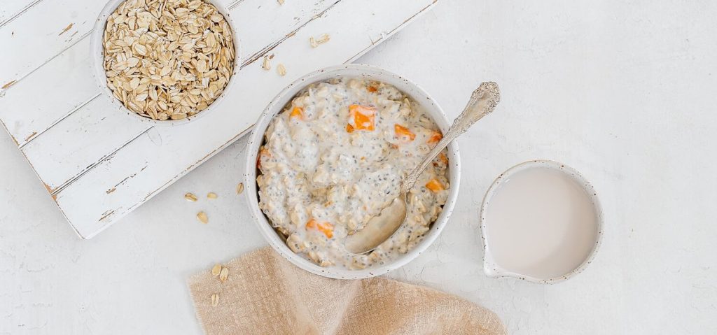 Mango Coconut Overnight Oats
