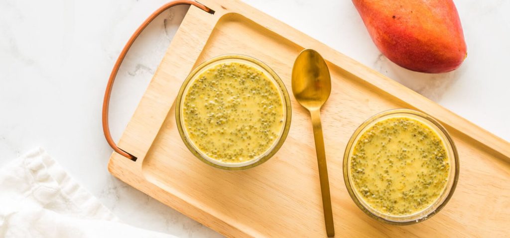 Mango Golden Chia Pudding