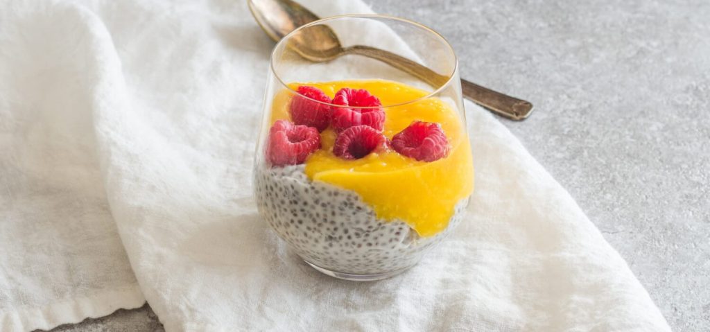Mango Yoghurt Chia Pudding