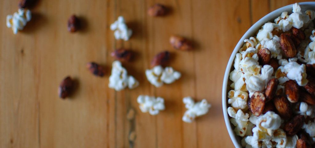 Maple Almond Popcorn