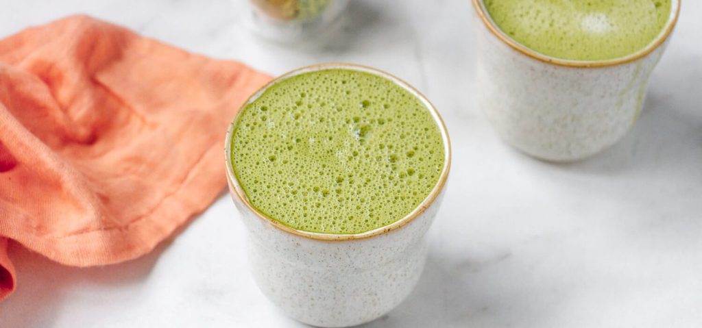 Matcha Cashew Latte