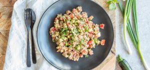Mushroom & Walnut Chopped Salad
