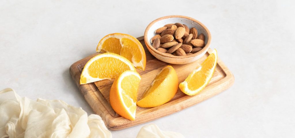 Navel Orange & Almonds
