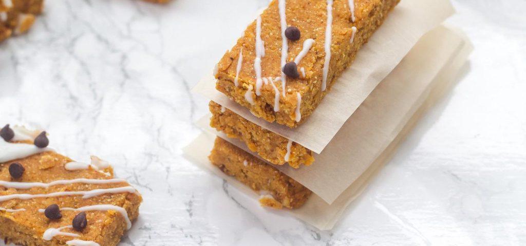 No-Bake Pumpkin Protein Bars