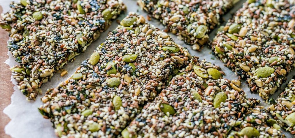Nori & Seed Crackers
