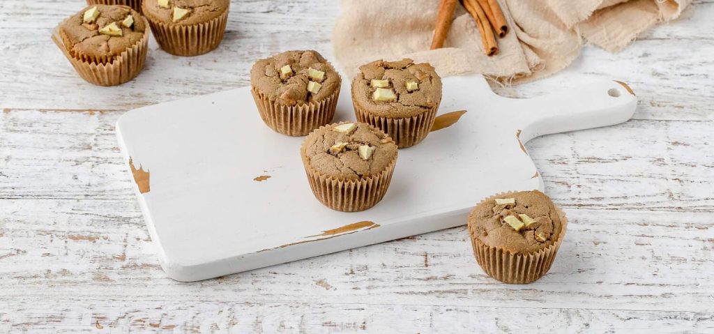 Nut-Free Apple Oat Muffins