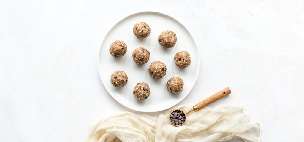 Nutty Cookie Dough Energy Balls