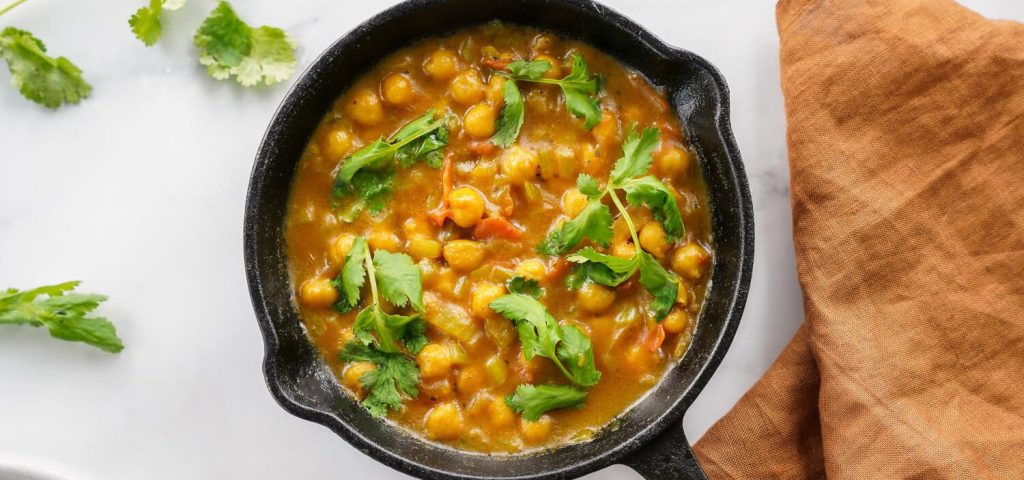 One Pan Chickpea Tagine
