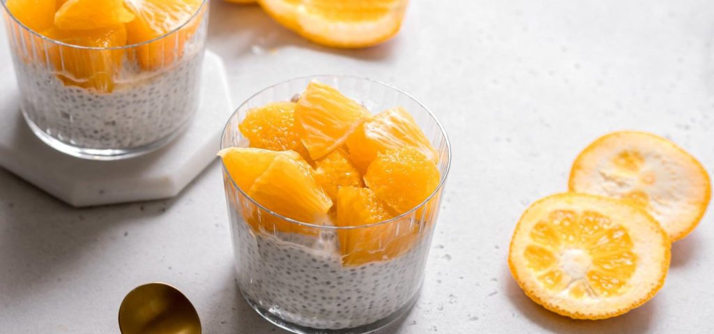 Orange & Vanilla Chia Pudding