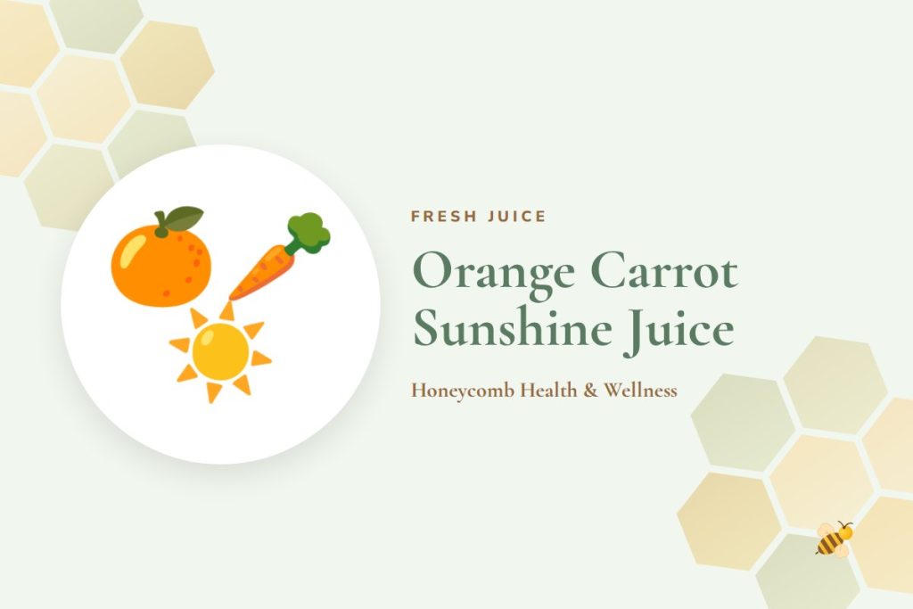 Orange Carrot Sunshine Juice