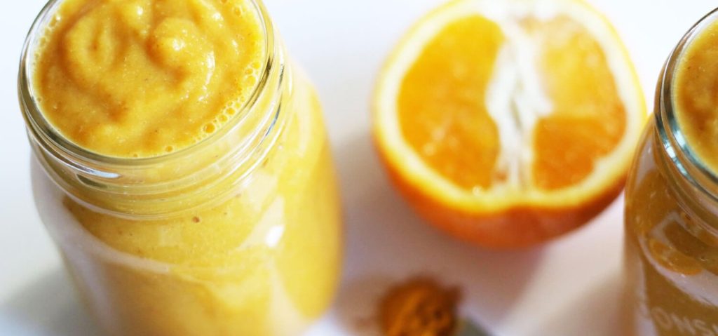Orange Immunity Booster Smoothie
