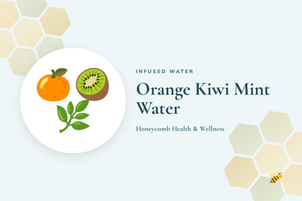 Orange Kiwi Mint Water