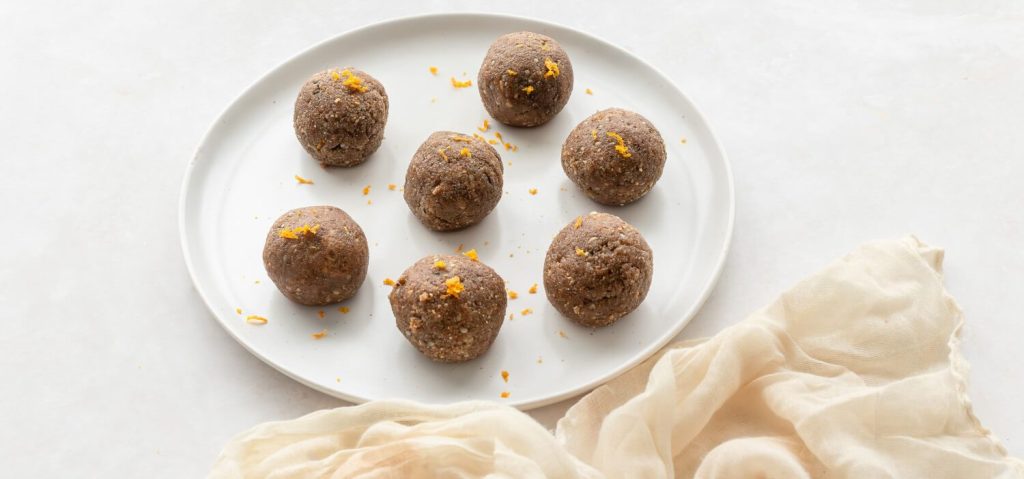 Orange Spice Protein Balls