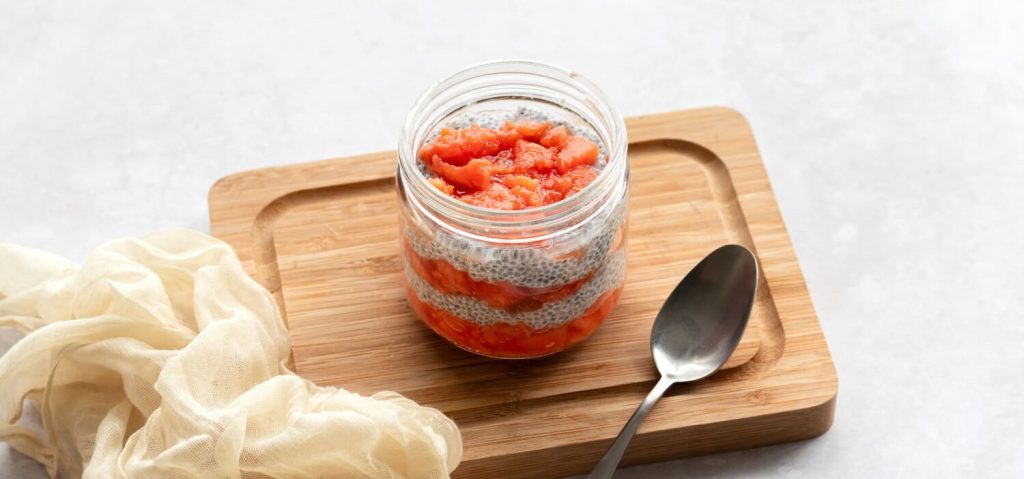 Papaya Chia Pudding