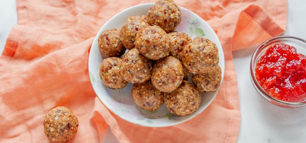 PB & J Energy Balls