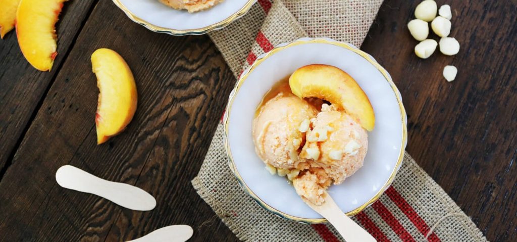 Peach Ice Cream
