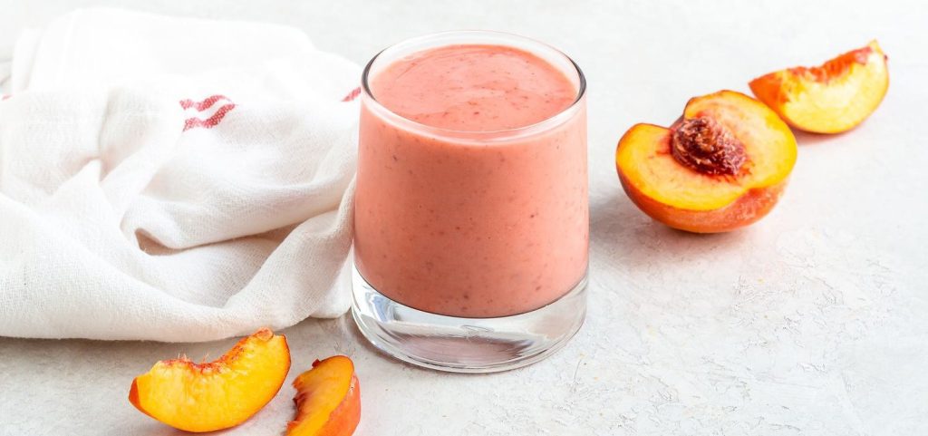 Peach Strawberry Smoothie