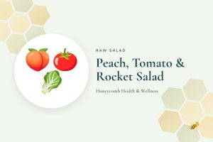 Peach, Tomato & Rocket Salad