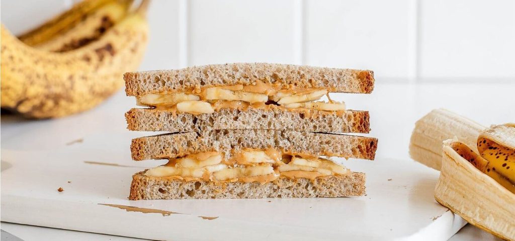 Peanut Butter & Banana Sandwich