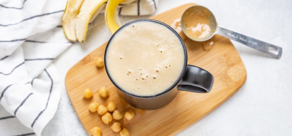Peanut Butter Chickpea Smoothie