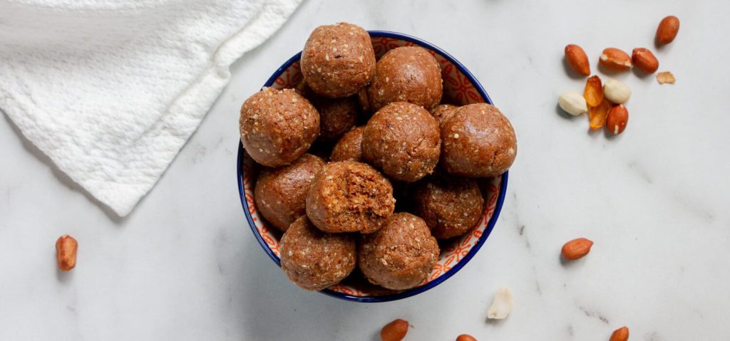 Peanut Butter Chocolate Protein Balls