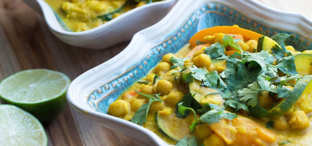Peanut Butter Curry Chickpea Stew