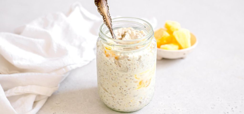 Pineapple Coconut Overnight Oats