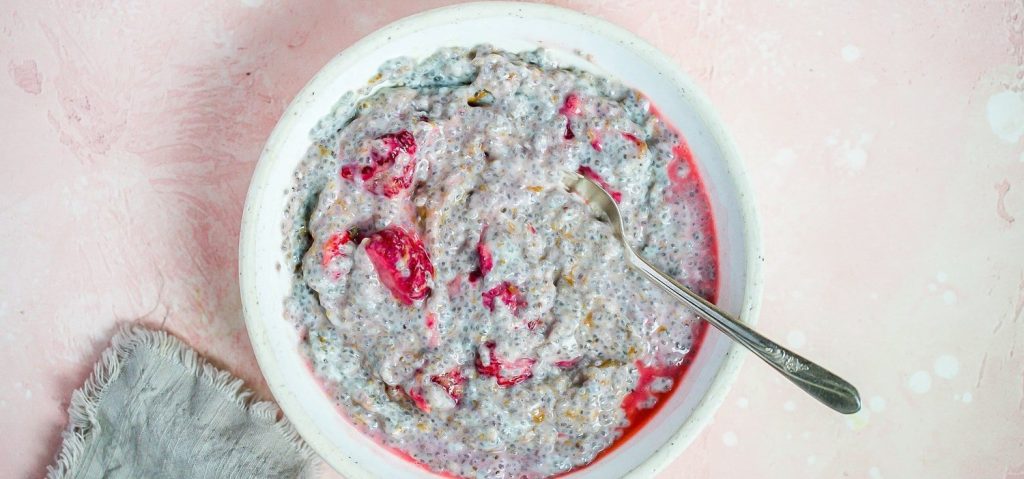 Plant-Based Yoghurt Chia Pudding