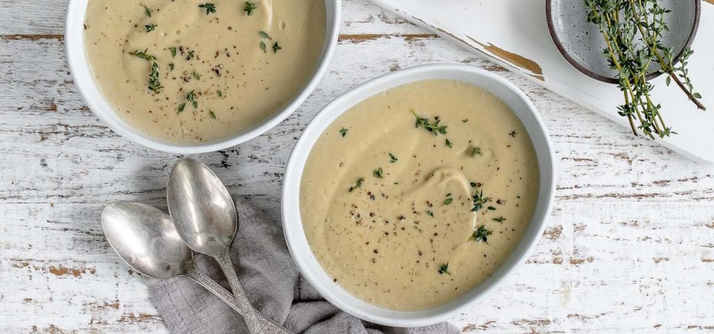 Pressure Cooker Cauliflower Soup
