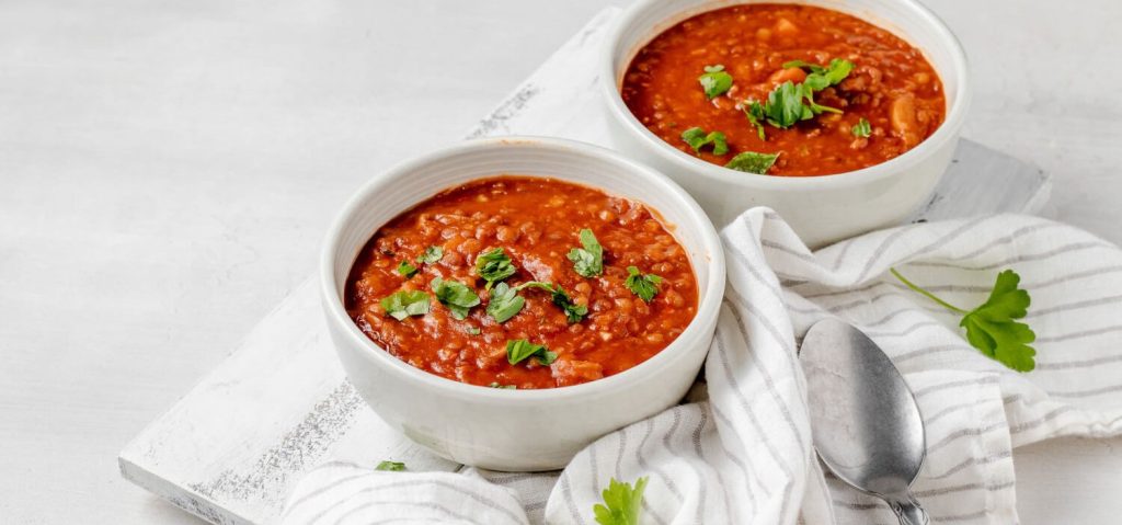 Pressure Cooker Potato Lentil Soup
