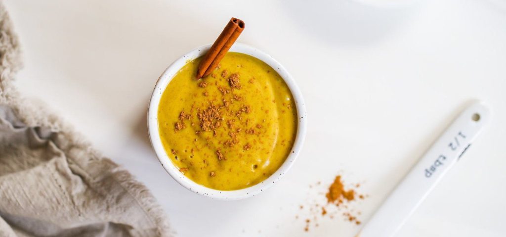 Pumpkin Spice Warm Smoothie