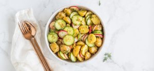 Radish & Cucumber Mini Potato Salad