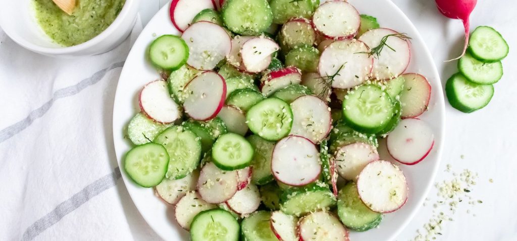 Radish & Cucumber Salad