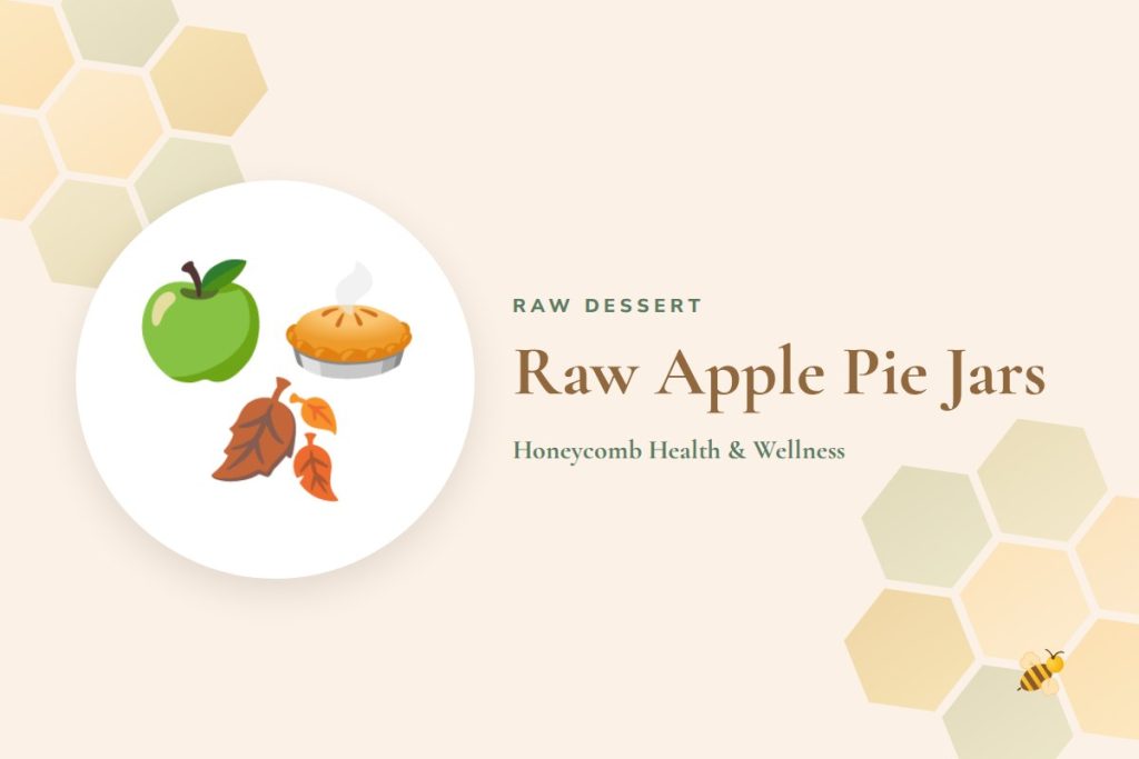 Raw Apple Pie Jars