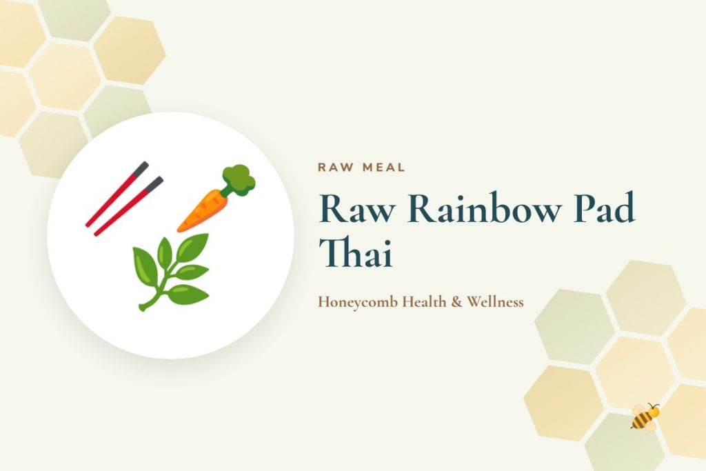 Raw Rainbow Pad Thai