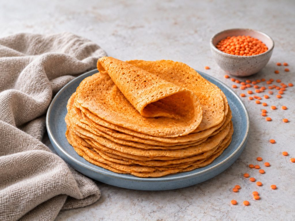 Red Lentil Wraps