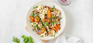 Roasted Carrot & Cauliflower Salad