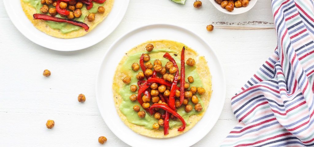 Roasted Chickpea Tacos