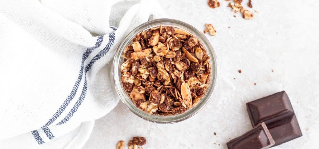Salted Dark Chocolate Almond Granola