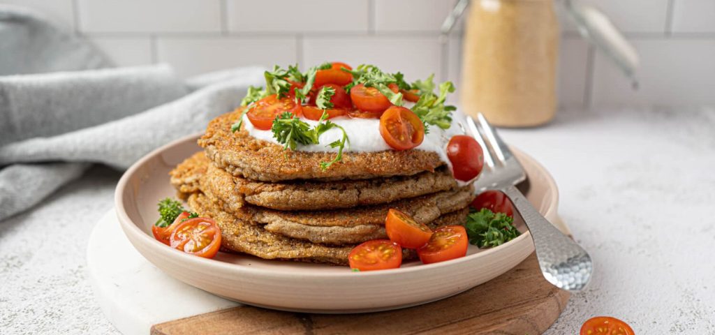 Savoury Amaranth Pancakes