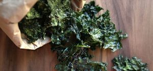Sea Salted Coconut Kale Chips