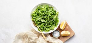 Simple Mustard Greens Salad