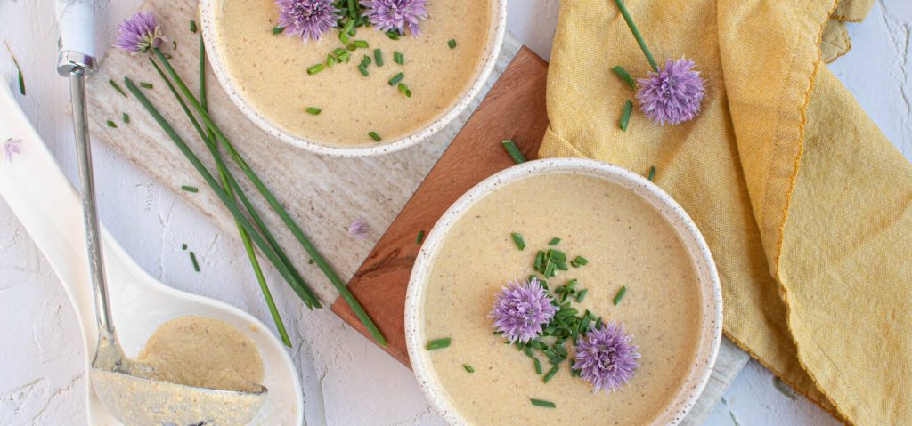 Smoky Tofu & Corn Chowder